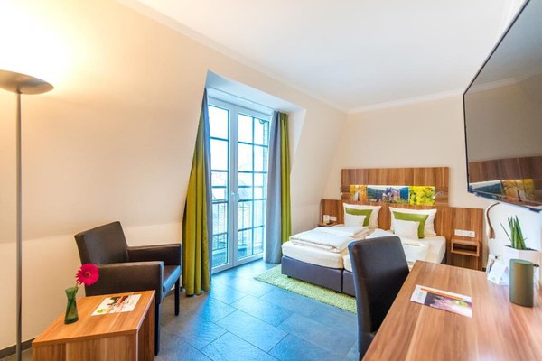 Chambre Double Confort avec Vue sur la Vieille Ville - Hotel Cochemer Jung