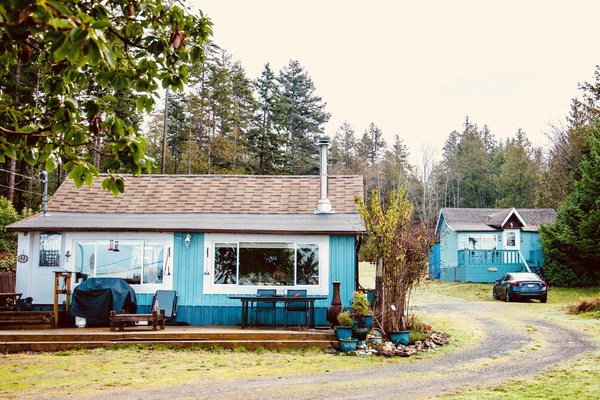Sage Cottage au dernier recours sur Berry Point Road sur l'île Gabriola, B. C.