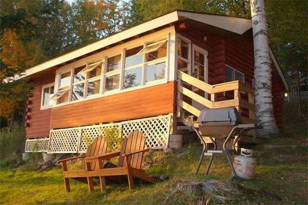 Log Cabin charmante étapes Juste Away From Beatiful Rangeley