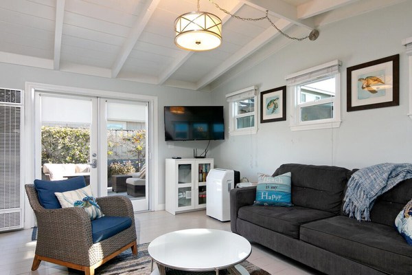 Charming Ocean-Block Beach Duplex with Awesome Indoor/Outdoor Living