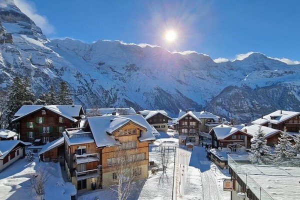 Holiday apartment Mürren for 6 persons with 3 bedrooms