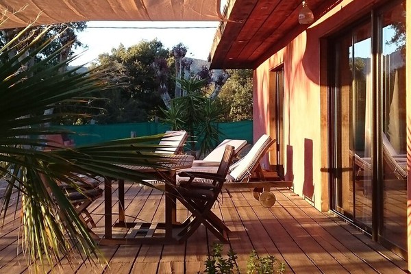 Maison "éco" au calme et en pleine Nature  avec piscine privative chauffée