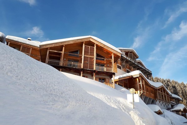 3 bedrooms appartement at Flaine, 500 m away from the slopes with indoor pool, furnished terrace and wifi