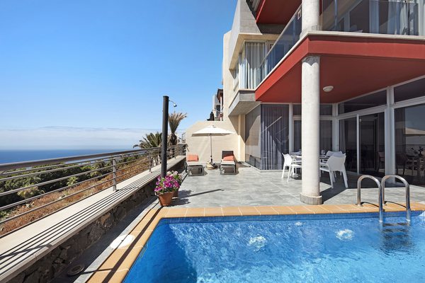 Villa View Grand avec vue sur la mer au Teide, piscine privée et Wi-Fi haut débit