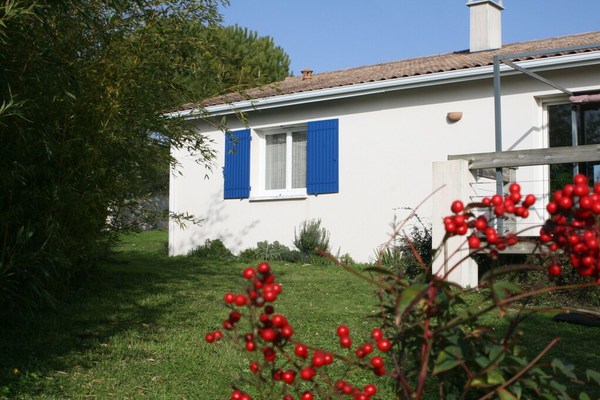 Chambres d'hôtes au vert vue sur la Gironde
