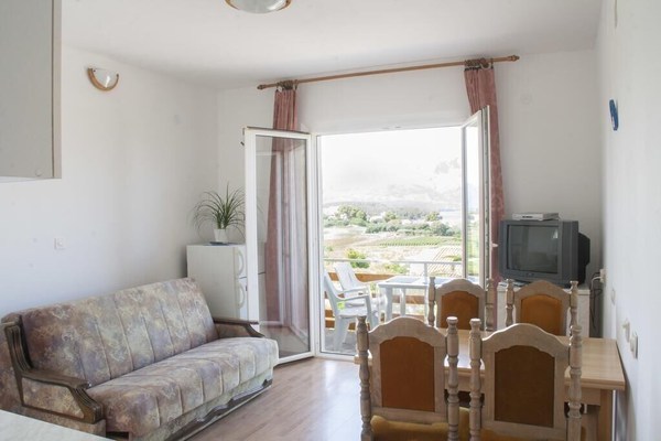 Appartement in Lumbarda avec vue mer, Balcon, WIFI, Lave-vaisselle (4432-1)