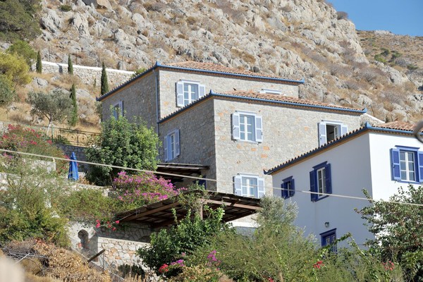 Villa Fivos recommandé pour les familles. Est un Détaché Maison en pierres pres Sea Side