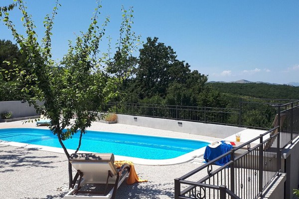 cttg314 - Holiday house with private pool in Tugare, 4+2, 2 bedrooms