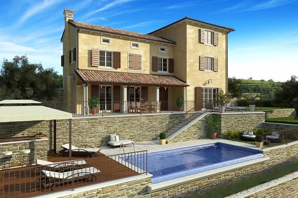 Marvelous Villa Bencani Silence et rêves avec grande piscine à débordement