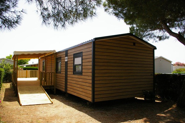 Mobile Home OuiReves 549, facing the Mediterranean