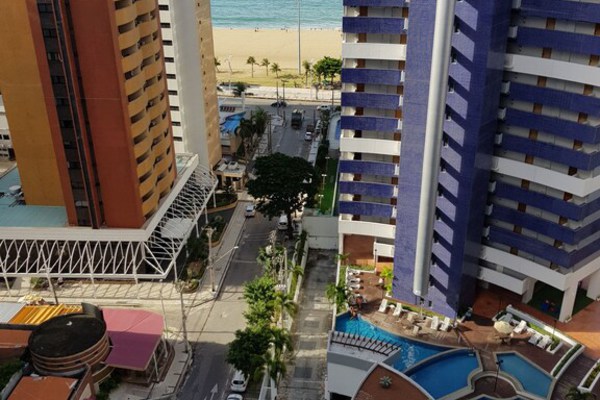 Résidence Beachclass, suite de 2 chambres, praia de Iracema Fortaleza.