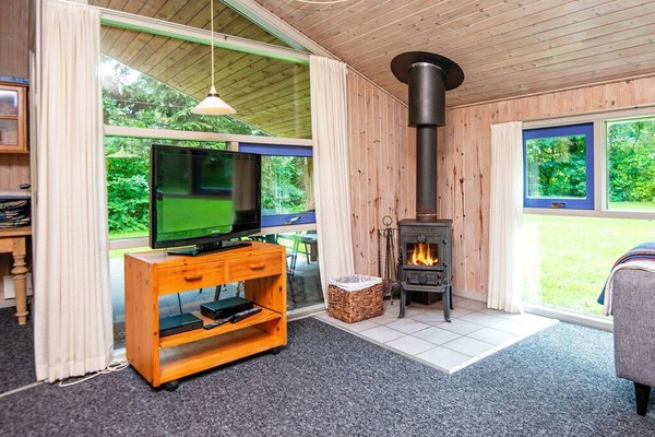 Charmante maison de vacances avec sauna à Ansager