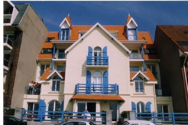Wimereux, Côte d'Opale: appartement 6 personnes face mer.