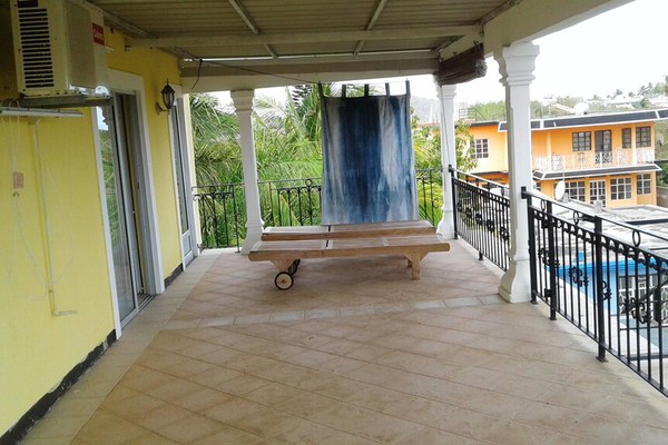 One bedroom house at Trou aux Biches Beach, 250 m away from the beach with garden and wifi