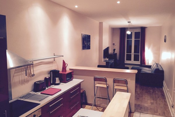 Appartement 62 m2, 2 ch, 6 pers, WIFI