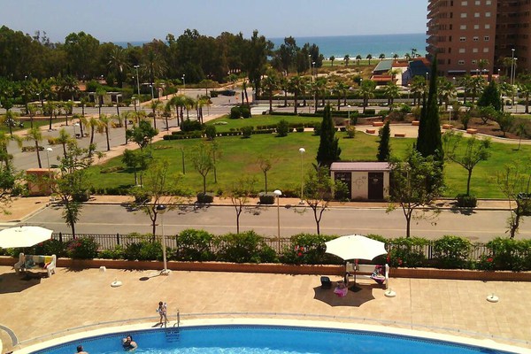2 bedrooms appartement with city view, shared pool and jacuzzi at Oropesa