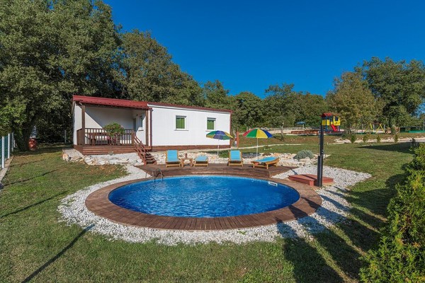 Holiday house with private pool No.9 in holiday park Jelovci
