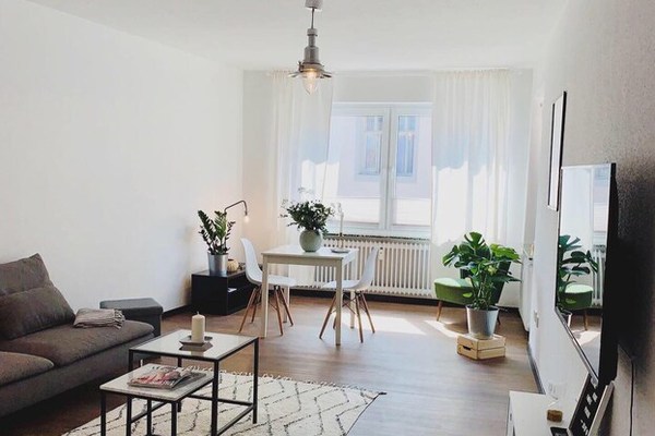 lumineux appartement meublé de 2 pièces dans un emplacement privilégié du centre-ville à Braunschweig 