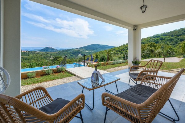 Beautiful Villa Motovun View, in Istria