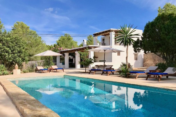 Maison de vacances San José Ibiza pour 1 - 6 personnes avec 3 chambres à coucher - Maison de vacance