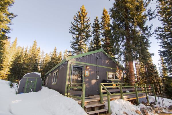 The Fox Den is the perfect cabin for a couples get away near Breckenridge CO.