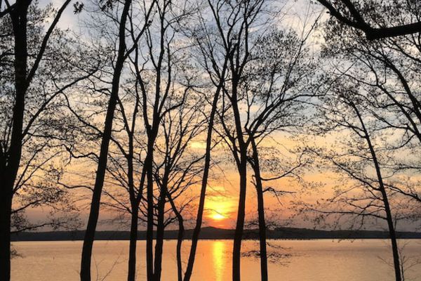 Waterfront home on Lake Barkley in a quiet subdivision with beautiful sunsets.