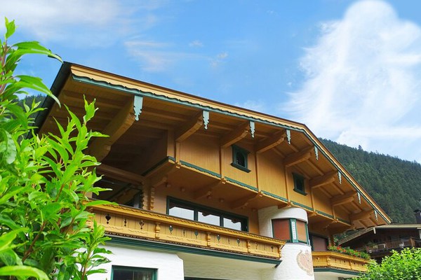 Apartment 4 in Appartementhaus Zillertal near several Ski Areas with Mountain View, Sauna, Wi-Fi, Balcony & Terrace; Parking Available
