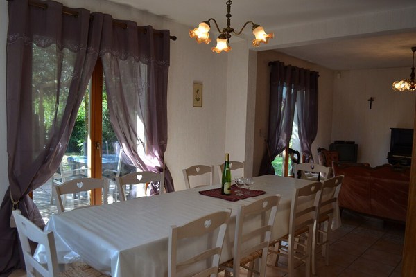 maison individuelle avec Jardin route des vins (5 chambres, 10 couchages)