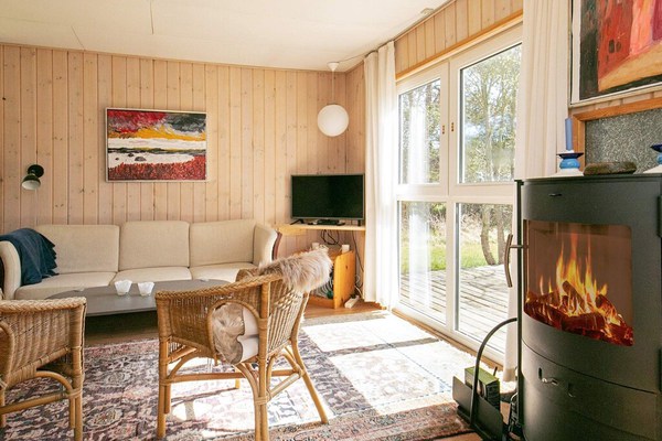 Charmante maison de vacances avec terrasse à Laeso, Danemark