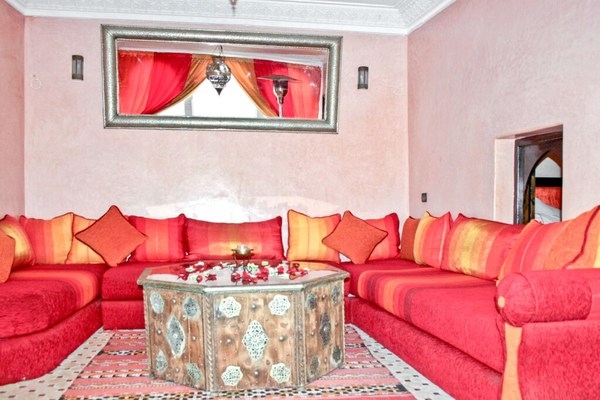 6 bedrooms house with city view, private pool and furnished terrace at Marrakech