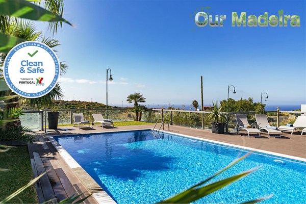 Spacious Villa With Heated Pool, Games Room, Sauna, A/C Sea View | Villa Sol e Mar