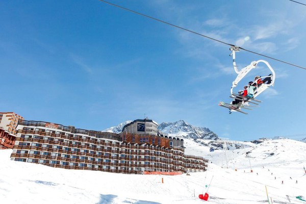 Wifi, pied des pistes de ski, télévision, casier à ski, 36-40m², Val Thorens