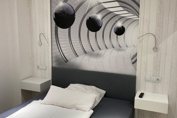 Appartement-Standard-Salle de bain privée séparée-Vue sur Parc-Zimmer 201