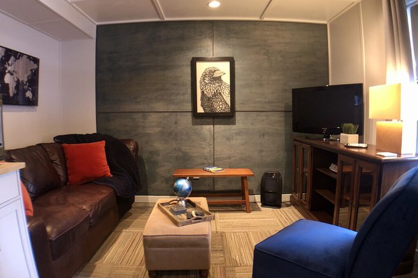 Location, Comfort & Style! Very Roomy Efficiency.