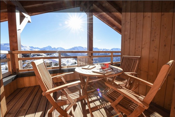 Appartement de prestige ski aux pieds, vue panoramique