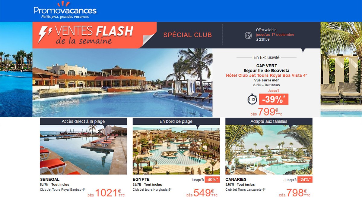 Vente Flash "spécial Clubs" : Jusqu'à -40% - Les Bons Plans D'Oogolo ...