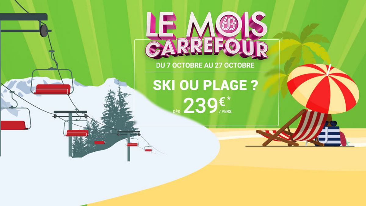 carrefour voyage week end ski