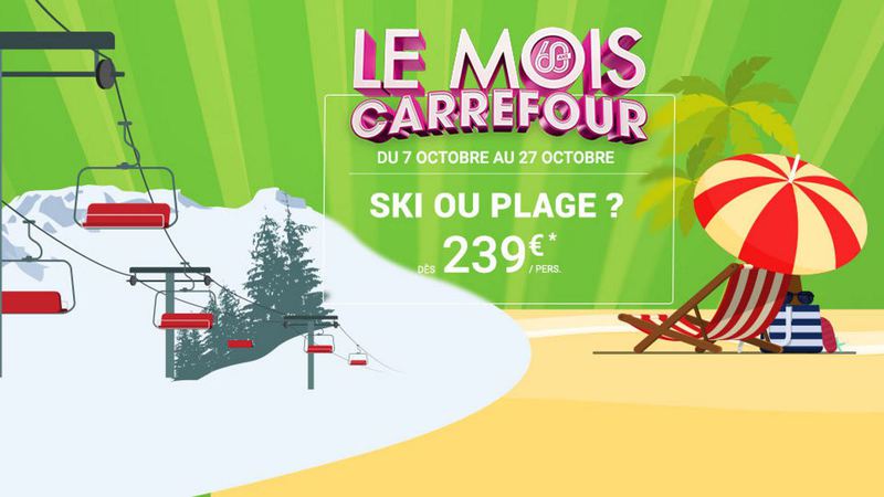 carrefour voyage ski