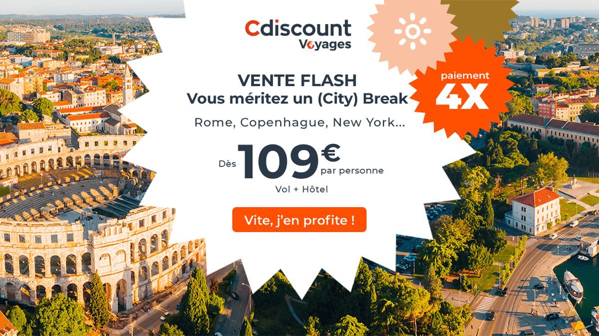 Vente Flash City Breaks : Rome, Prague, Porto, Venise, Barcelone,... à ...