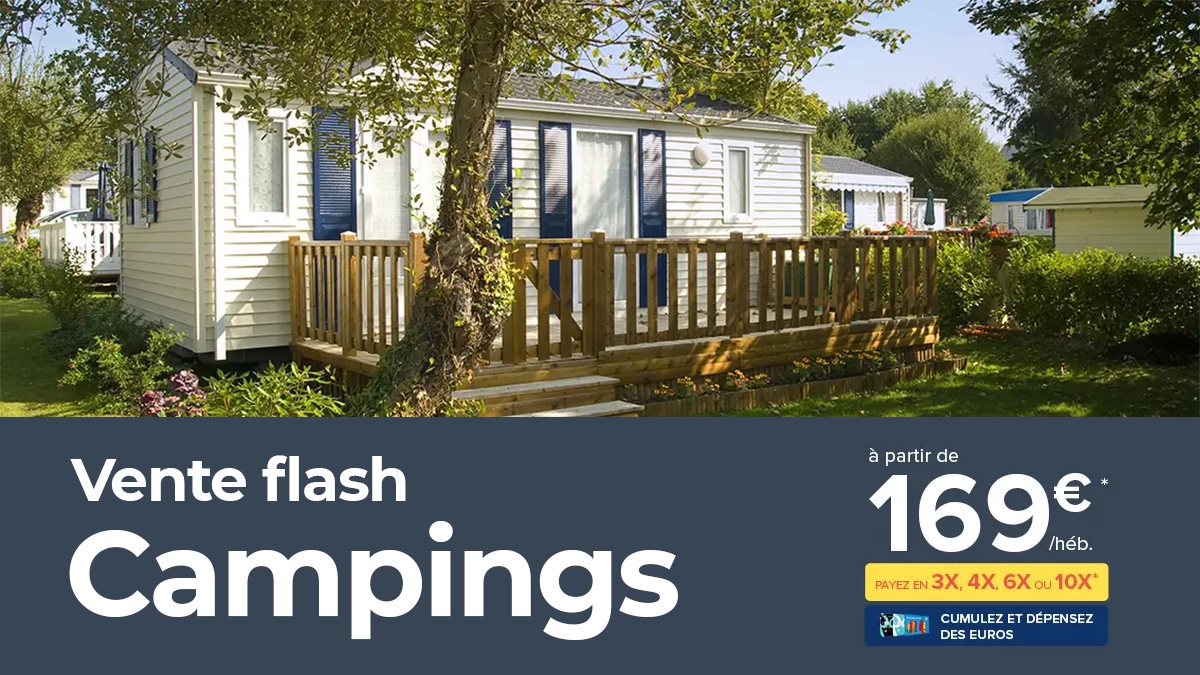 Vente Flash Campings Carrefour Voyages : Jusqu'à -65% - Les Bons Plans ...