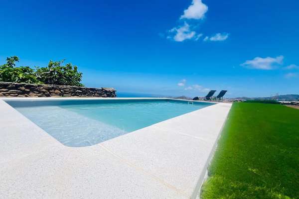 Villa de vacances 'Alegría' avec vue sur la mer, piscine privée et Wi-Fi