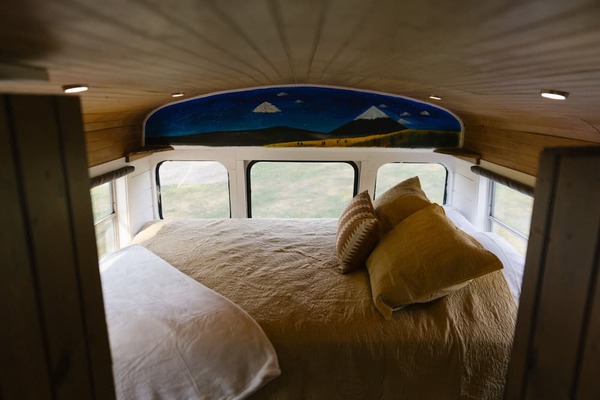 Route 6 Campground presents: Tiny home  One bedroom Schoolbus