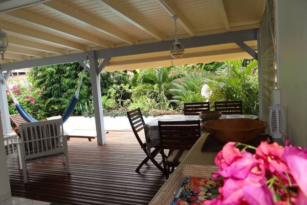 Appartement T3 Dans Villa Avec Piscine Privée Proche Plage