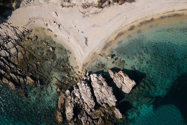 Près de la plage de xigia, vue sur la mer, pour 8 personnes.