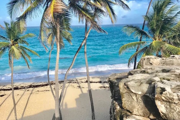 Privé avec piscine, vues magnifiques sur la mer et courte promenade jusqu'à la plage