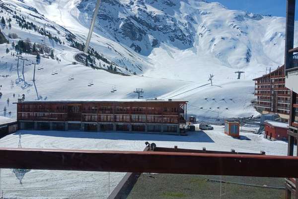 Studio central pour 4 pers., balcon, ski-inski-out et TV
