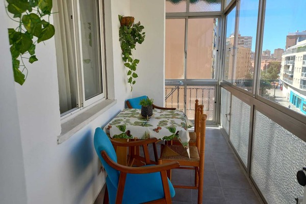 Appartement central à Malaga avec balcon et Wi-Fi